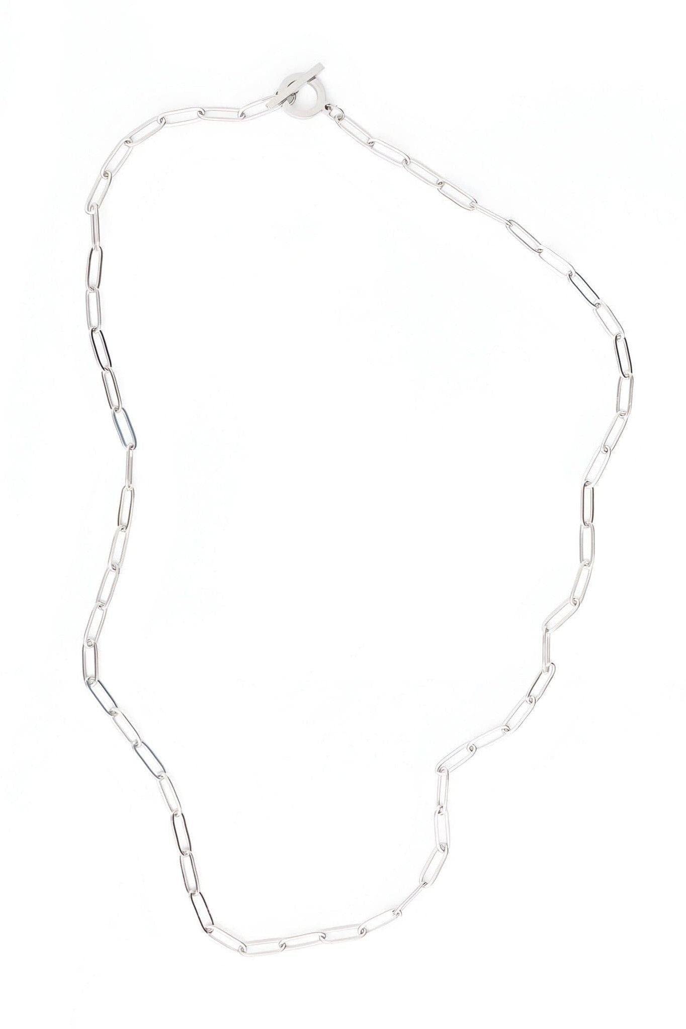 paperclip necklace - Sol and Tierra