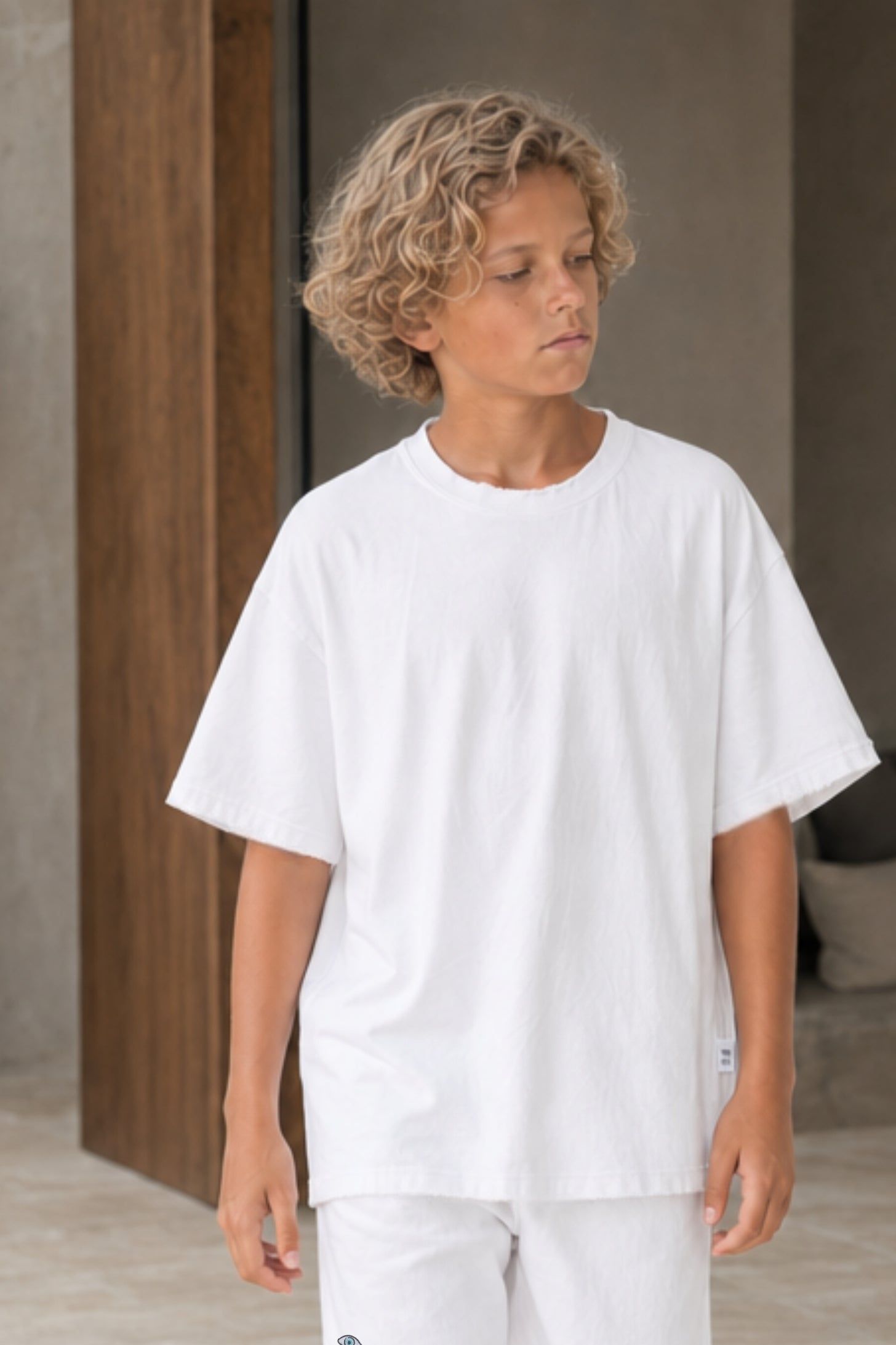 לבן COTTON YOUNG בייסיק