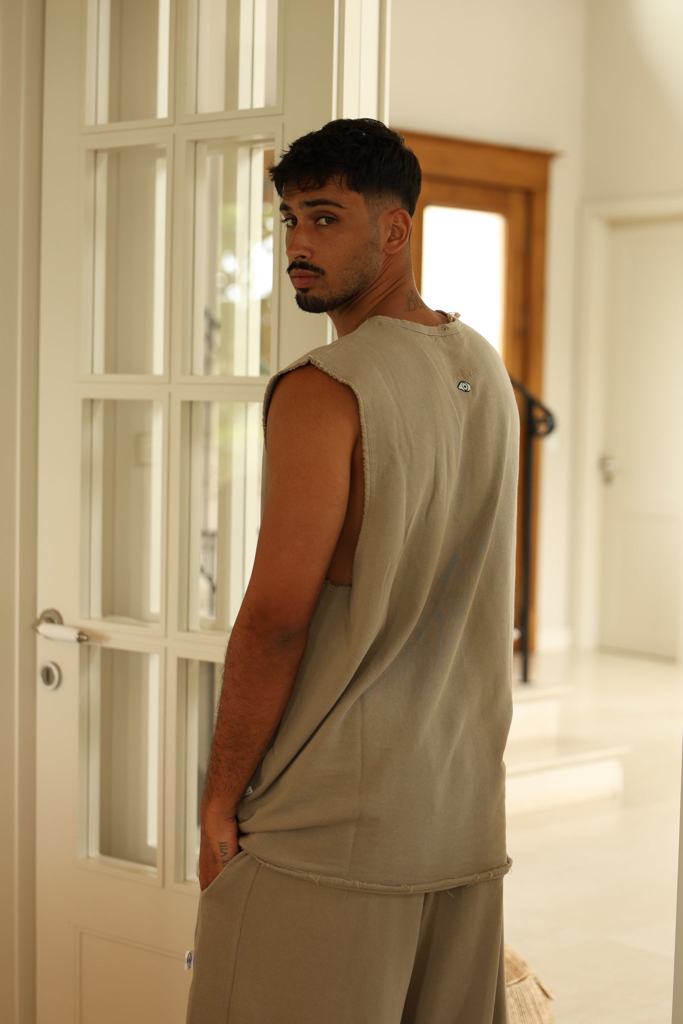 גופייה over size זית