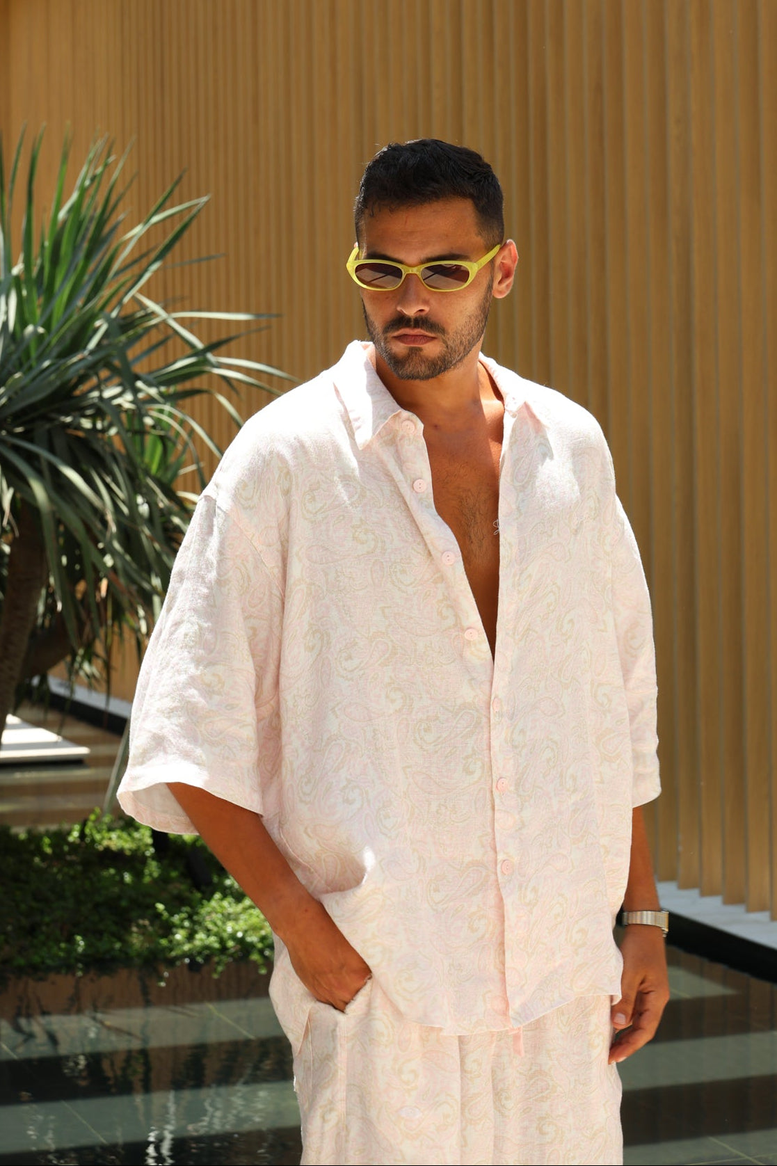 SHIRT WHITE SAND