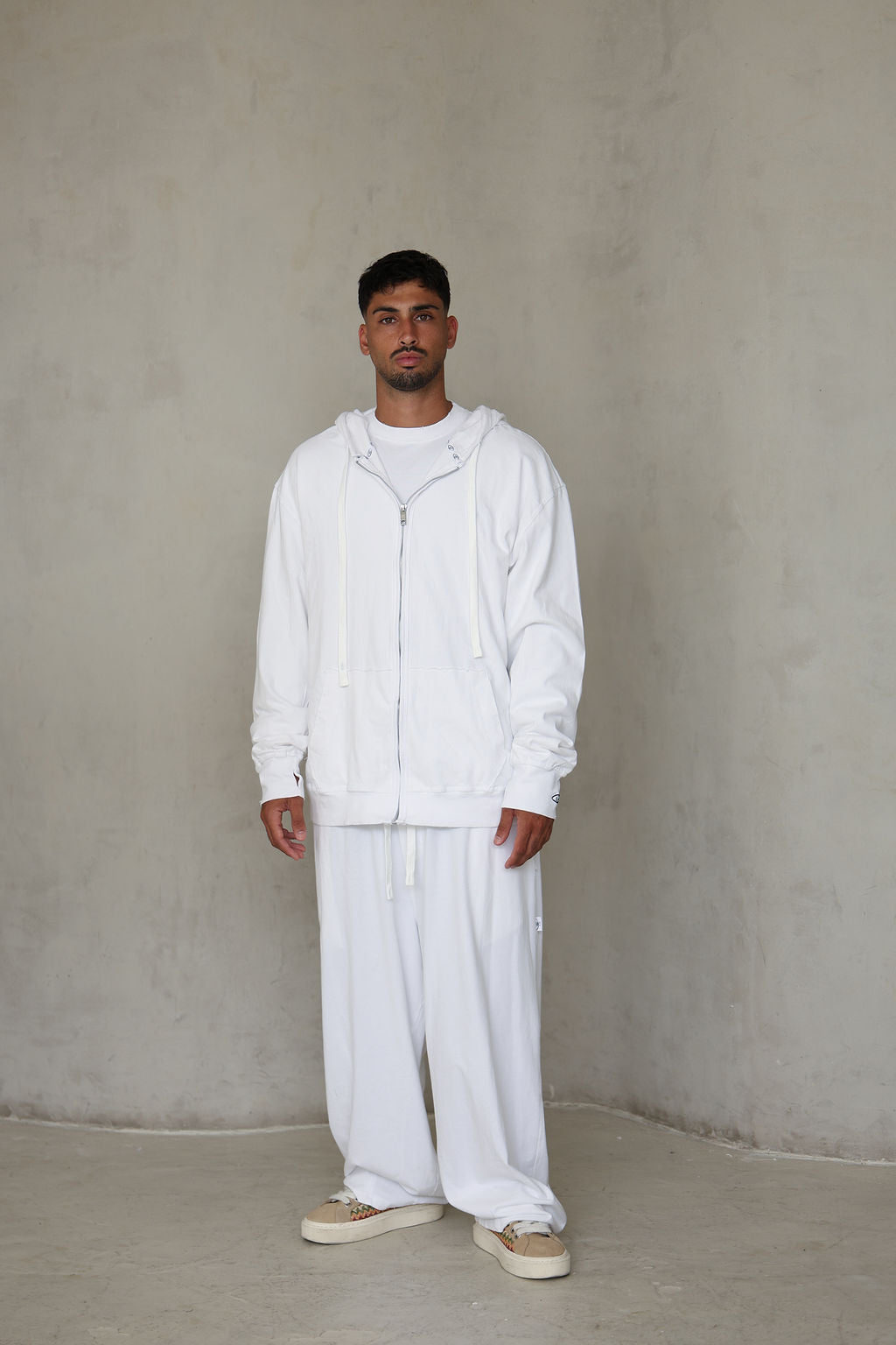 מכנס TIMELESS OVERSIZE לבן