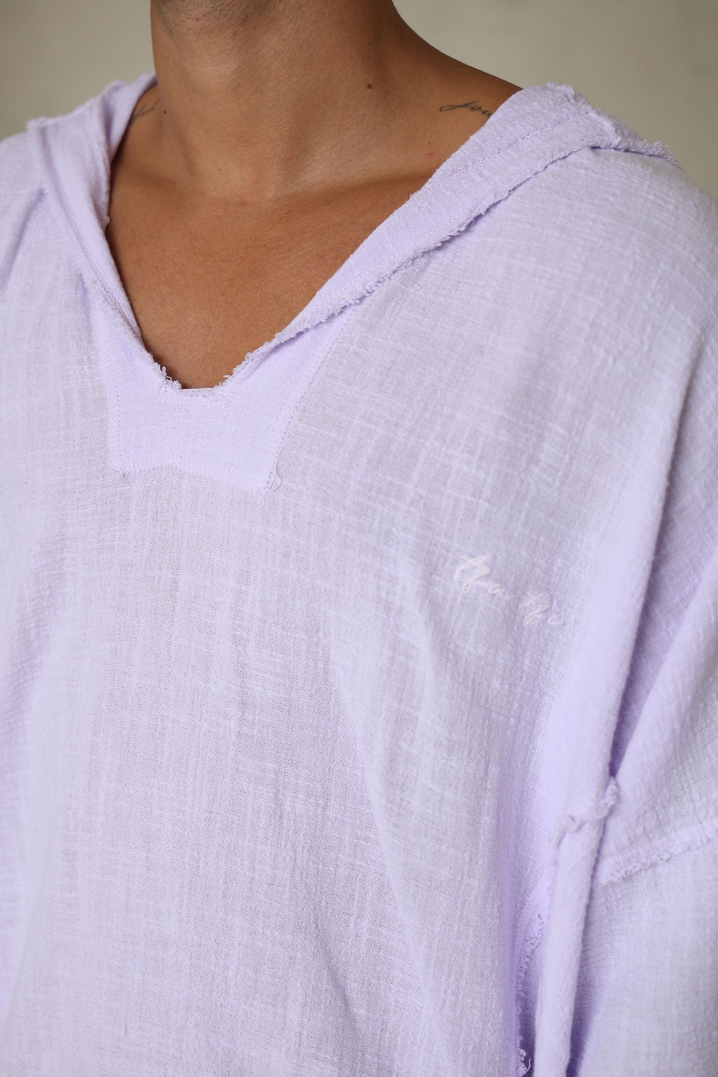 עליונית פשתן COTTON RESORT סגול