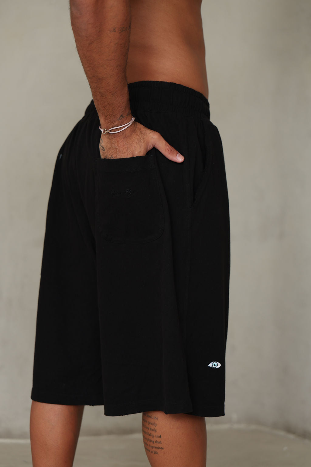 שחור TIMELESS OVER SIZE ברמודה