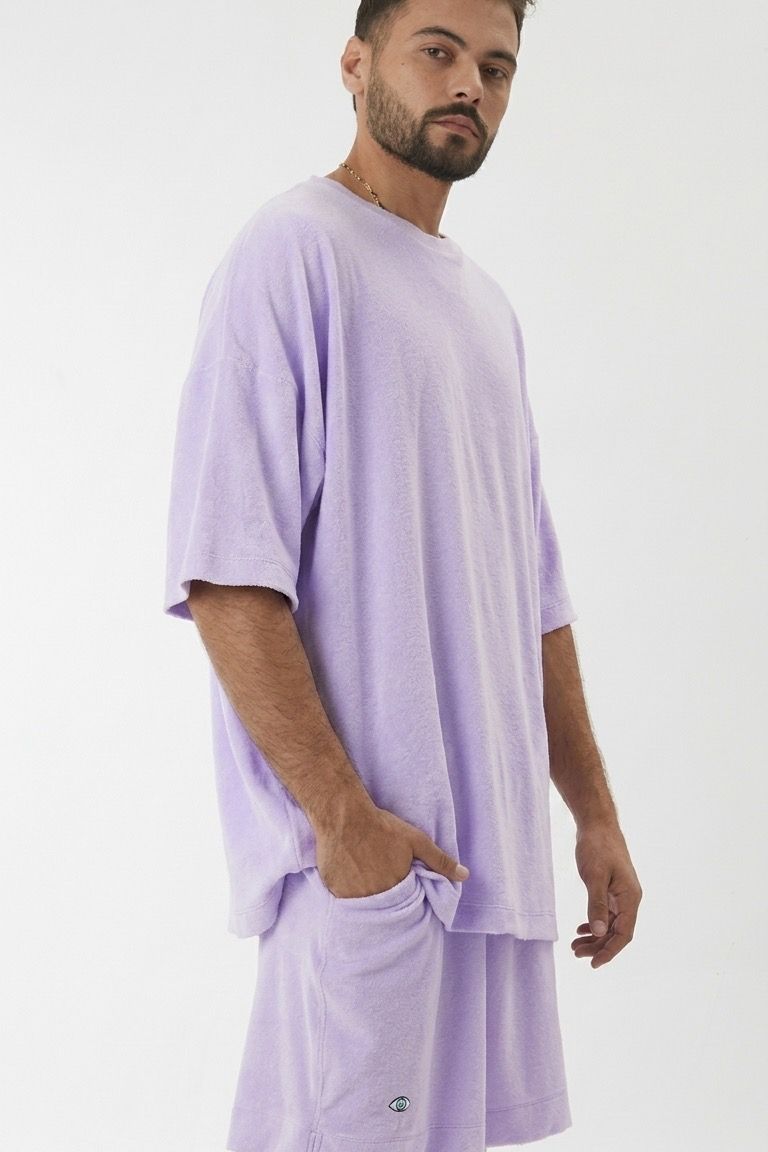 לילך TOWEL OVERSIZE טופ קצר