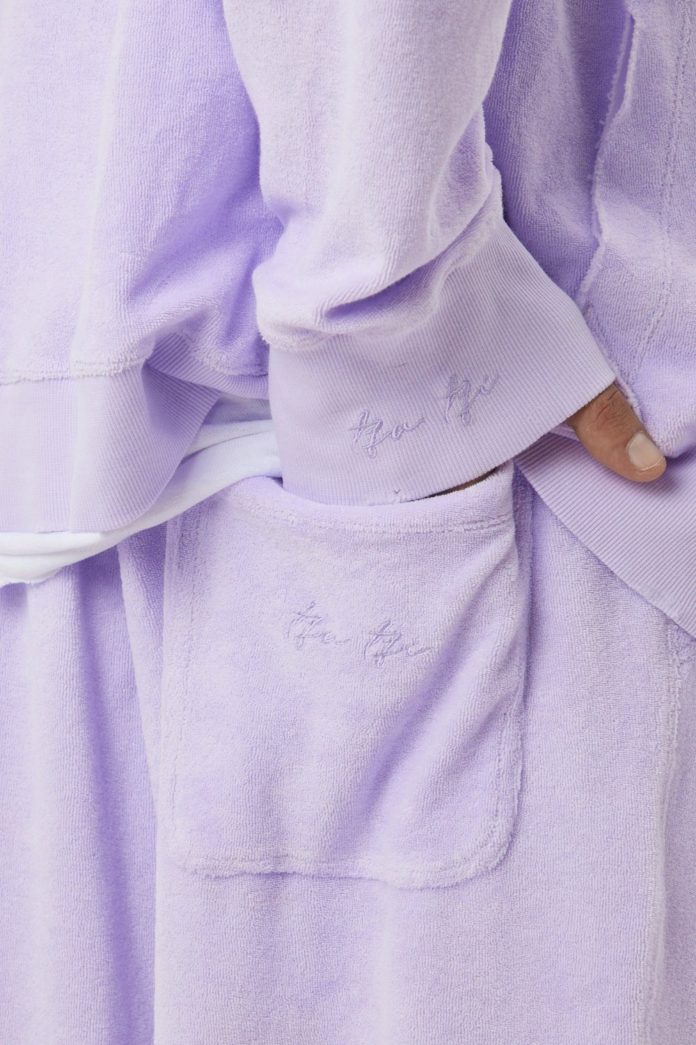 סגול TOWEL BIGGIE מכנס