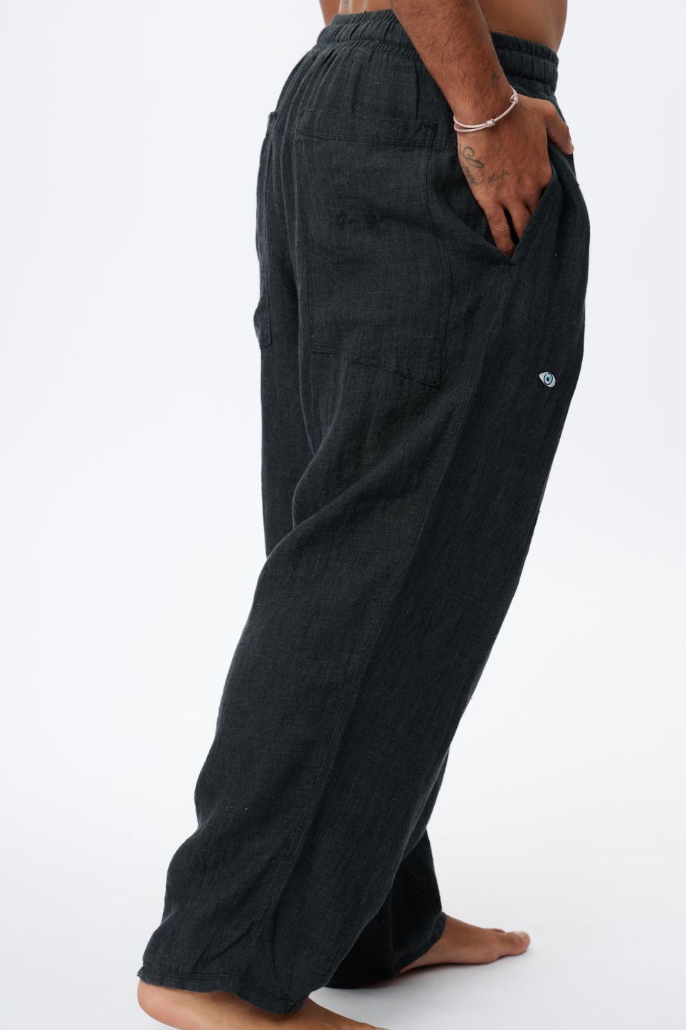 ווש ג'ינס כהה OVER SIZE SOFT מכנס