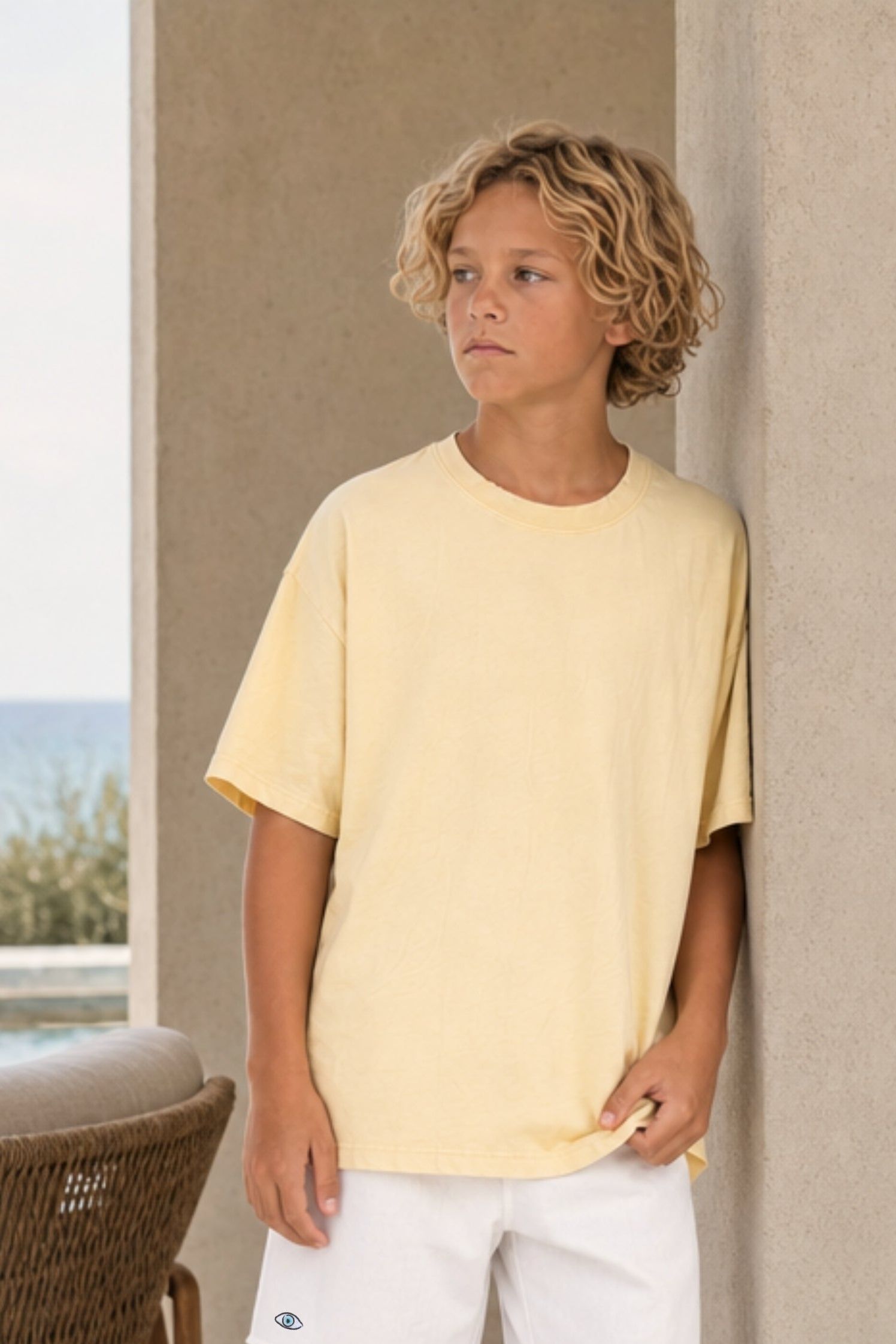 צהוב COTTON YOUNG בייסיק