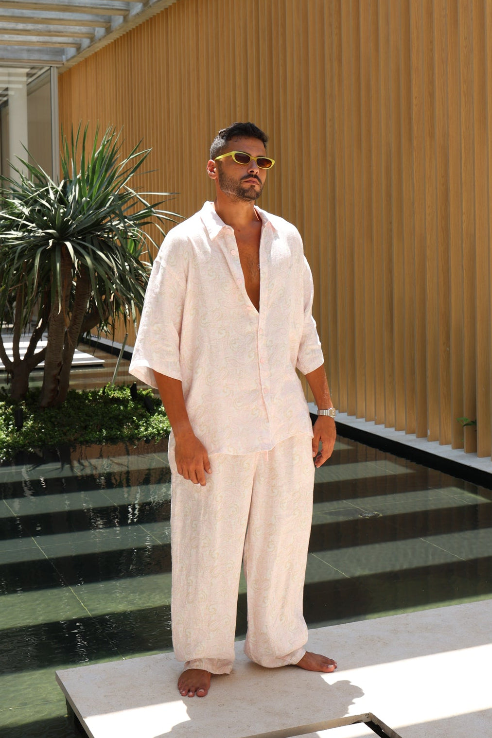 PANTS WHITE SAND