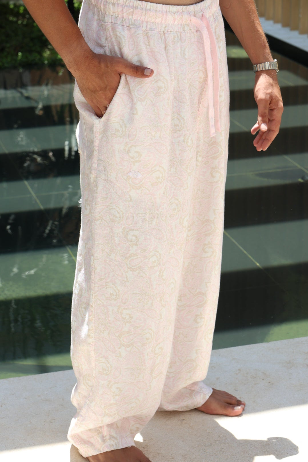 PANTS WHITE SAND