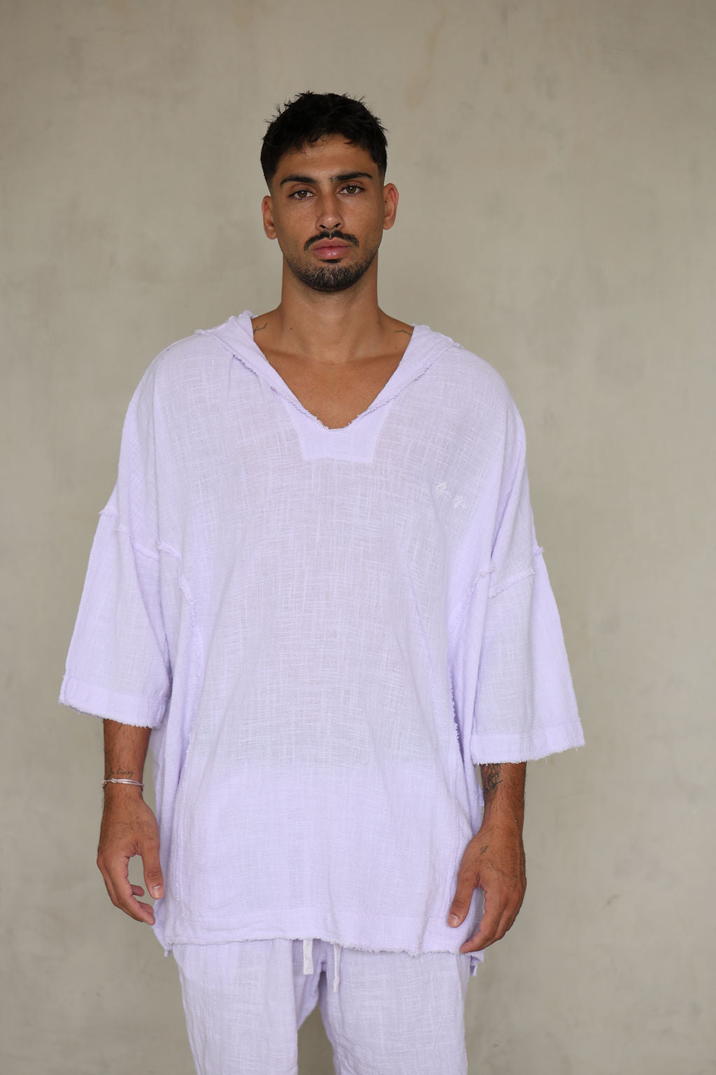 עליונית פשתן COTTON RESORT סגול