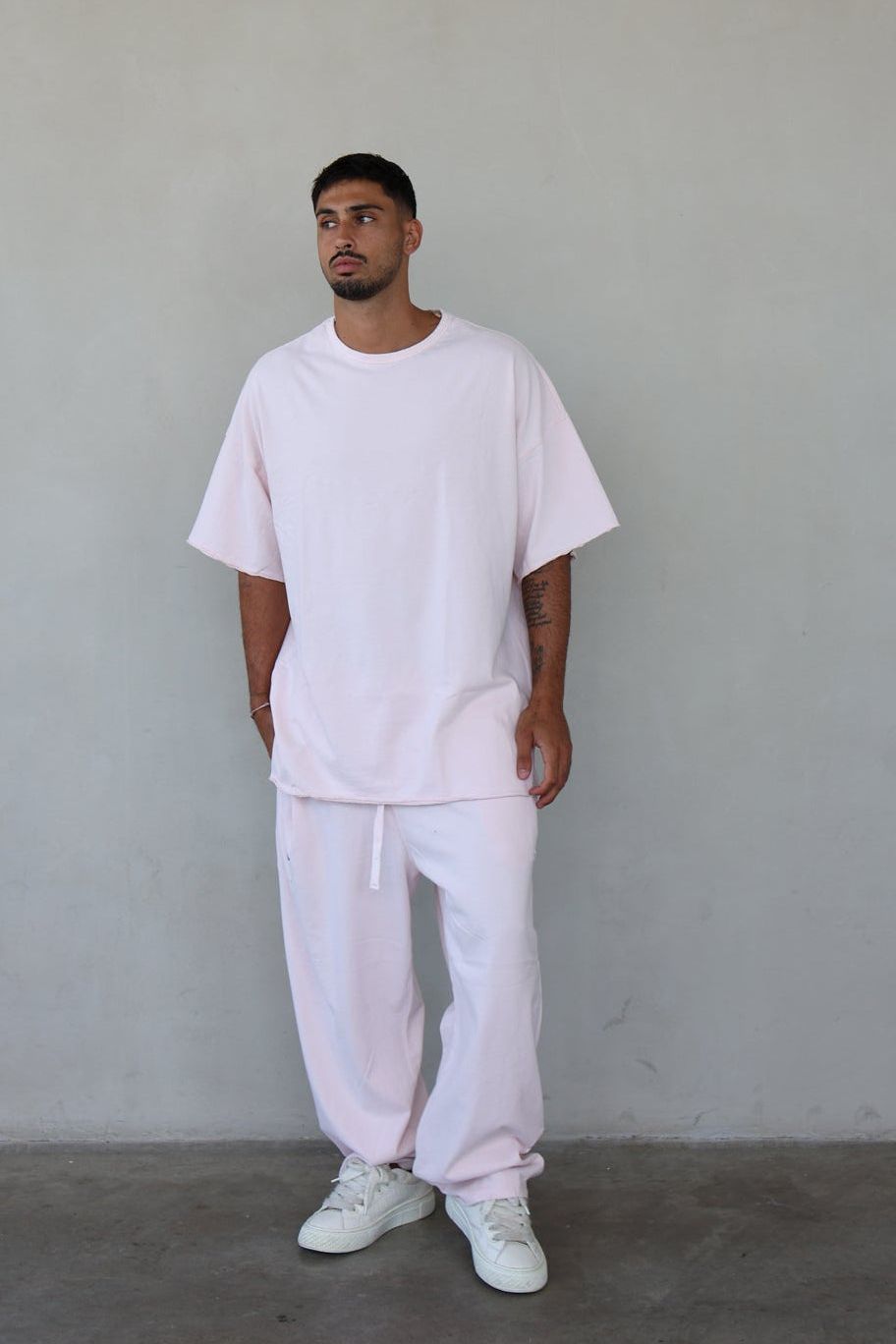 מכנס TIMELESS OVERSIZE ורוד