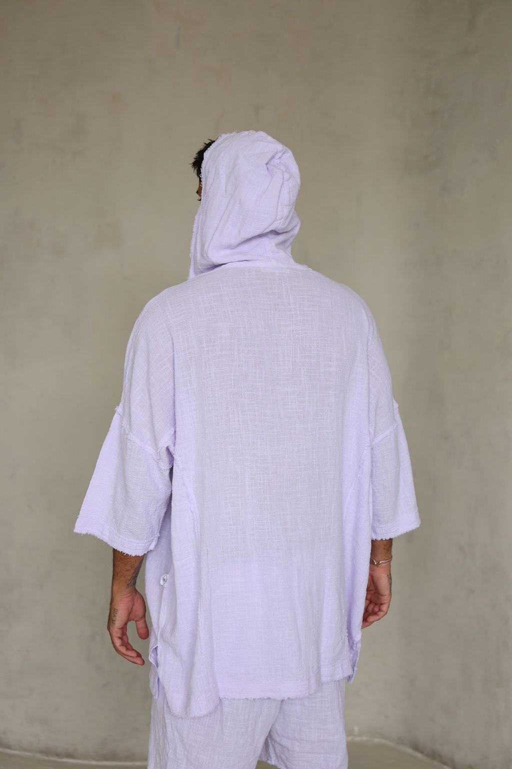 עליונית פשתן COTTON RESORT סגול