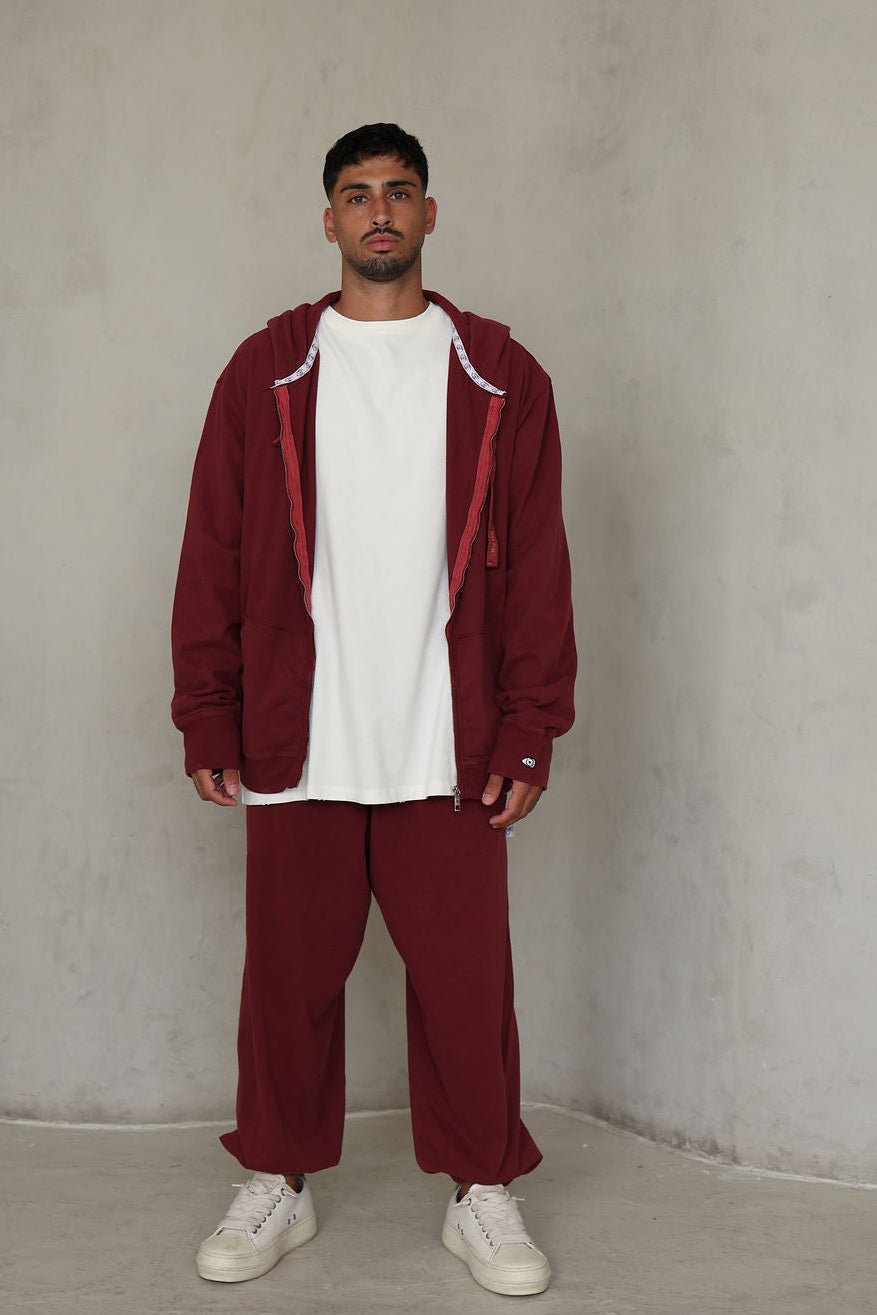בורדו ZIPPER TIMELESS