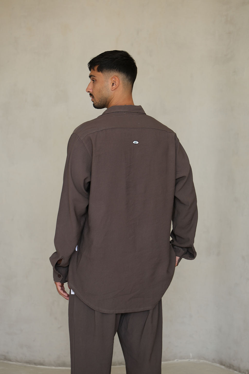 מכופתרת שרוול ארוך MILO BROWN
