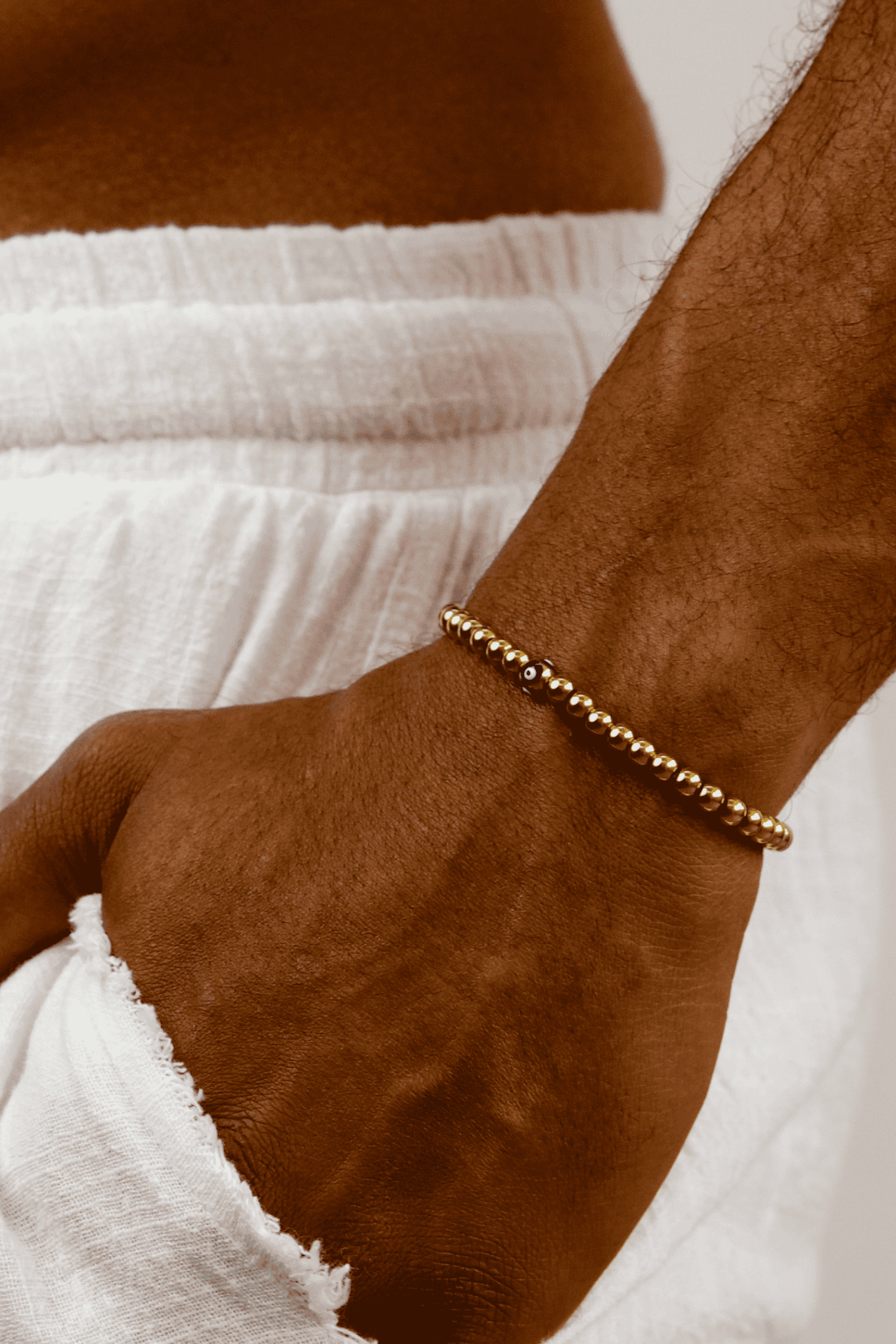 Evil Eye Beaded Bracelet - Sol and Tierra